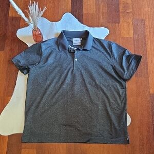 Goodfellow & Co Men's Green Textured Polo Shirt XXL